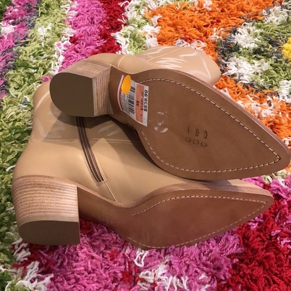 RARE Valentino Texan western ankle bootie, 39 NWOB - Picture 9 of 16